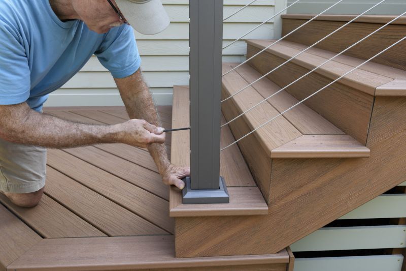 Broken Staircase Repair in Conroe, TX