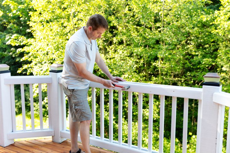 Patio Railing Installation