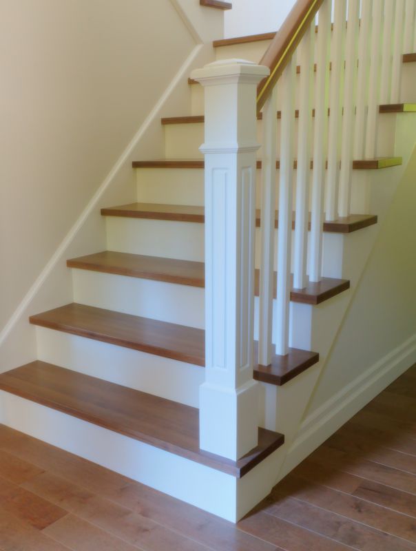 Walnut Staircase Installation